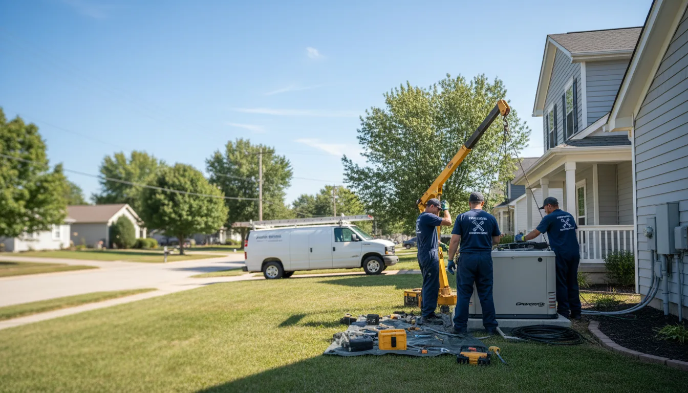 Generator Installation in West Harrison, IN near me